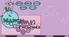 Desktop Screenshot of marchwindfrenchies.net